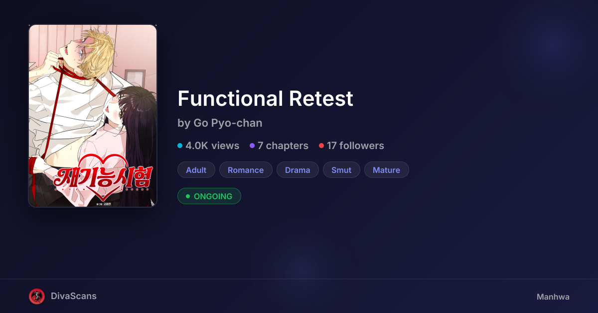 Functional Retest by Go Pyo-chan | DivaScans
