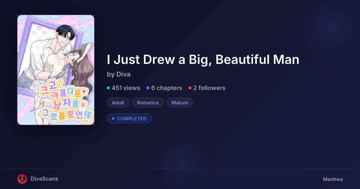 I Just Drew a Big, Beautiful Man | DivaScans