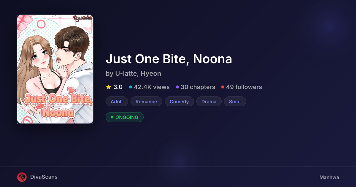 Just One Bite, Noona by U-latte, Hyeon | DivaScans