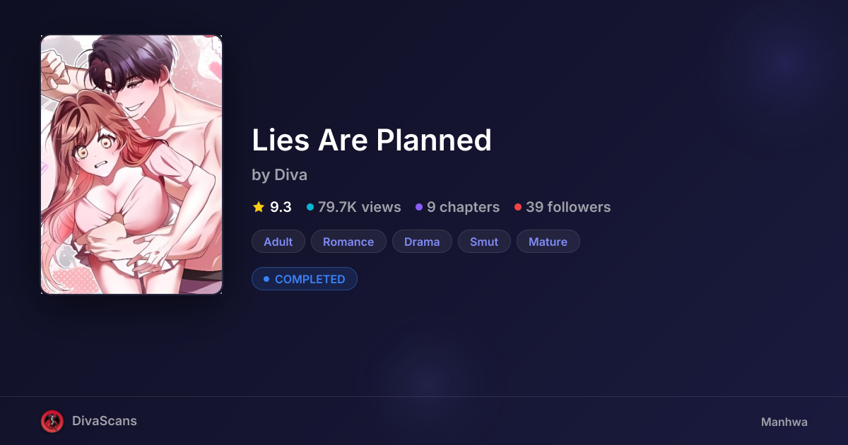Lies Are Planned | DivaScans