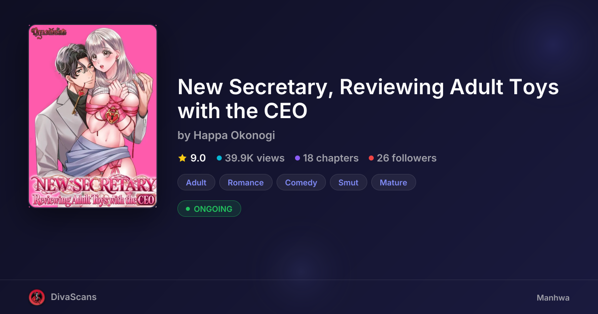 New Secretary, Reviewing Adult Toys with the CEO by Happa Okonogi ...