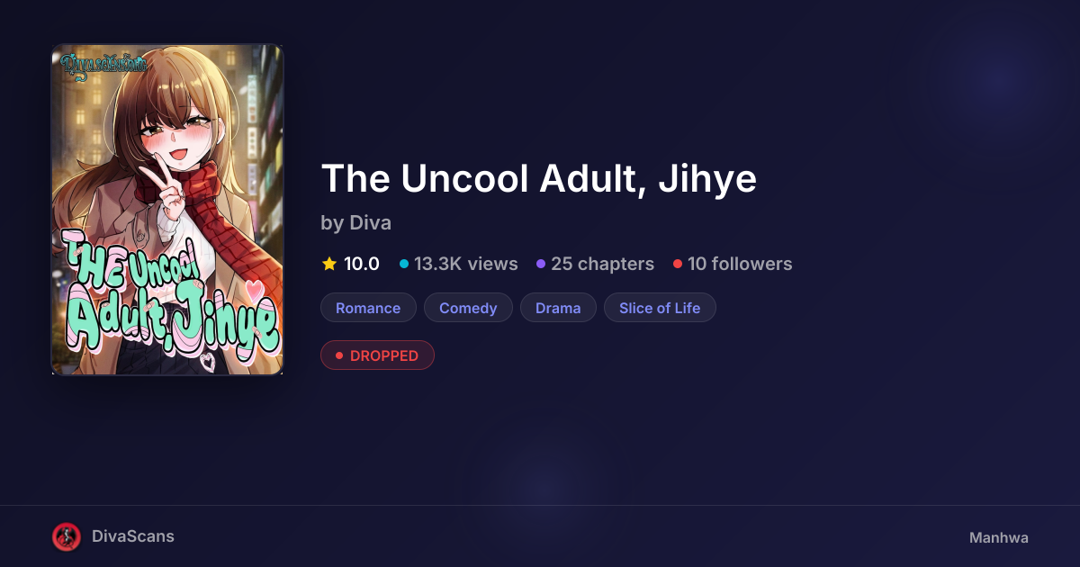 The Uncool Adult, Jihye | DivaScans