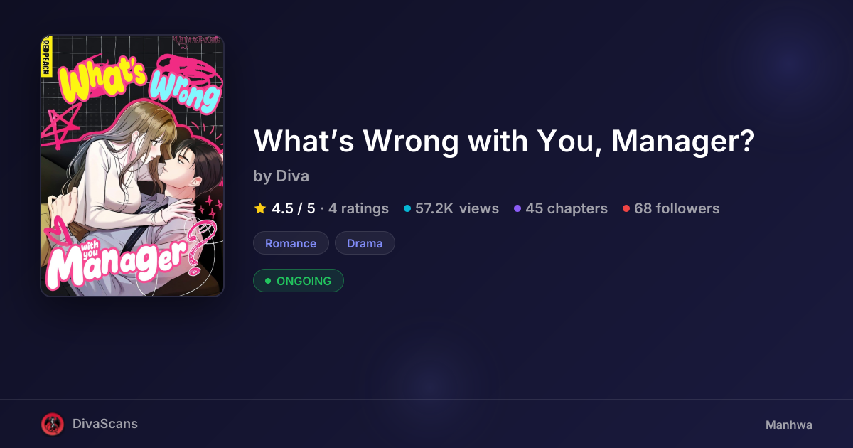 What’s Wrong with You, Manager? by null | DivaScans
